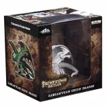 Pathfinder Battles Deep Cuts: Gargantuan Green Dragon miniatűra