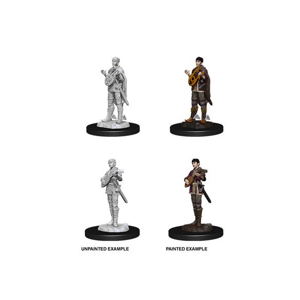 D&D Nolzur's Marvelous Miniatures - Female Half Elf Bard-WZK73538