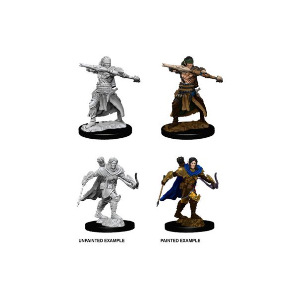Pathfinder Battles Deep Cuts Unpainted Miniatures - Male Half-Elf Ranger-WZK73544