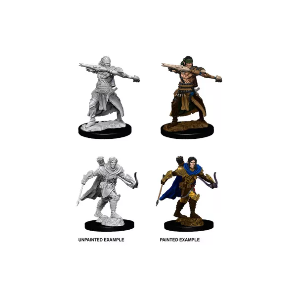 Pathfinder Battles Deep Cuts: Male Half-Elf Ranger-73544