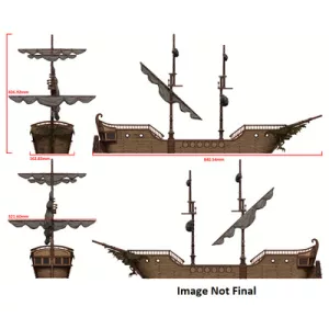 D&D Icons of the Realms: The Falling Star Sailing Ship-73571