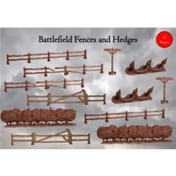 Terrain Crate - Battlefield Fences & Hedges-MGTC125