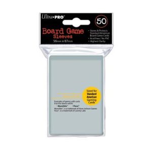 UP - Board Game Sleeves - American Standard 56x87mm (50 Sleeves)-82914