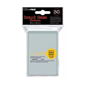 UP - Board Game Sleeves - American Standard 56x87mm (50 Sleeves)-82914