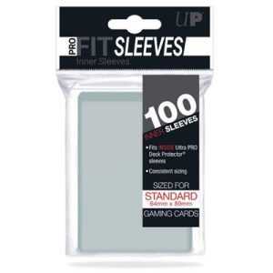 UP - Standard Sleeves - Pro-Fit Card Clear (100 Sleeves)-82712