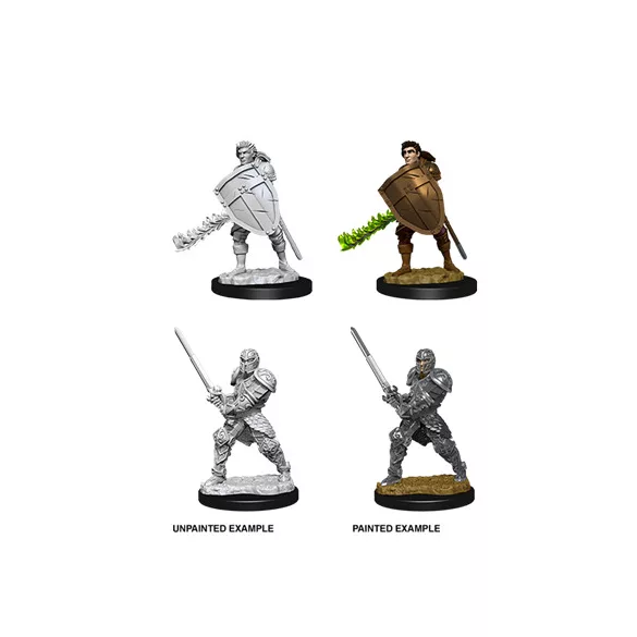 D&D Nolzur’s Marvelous Miniatures: Male Human Fighter-73673