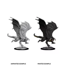 D&D Nolzur’s Marvelous Miniatures: Young Black Dragon-73682