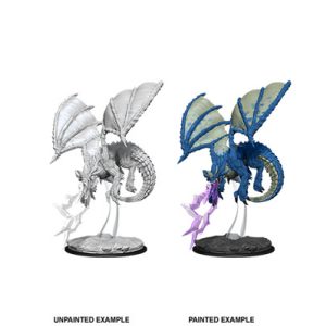 D&D Nolzur's Marvelous Miniatures - Young Blue Dragon-WZK73683