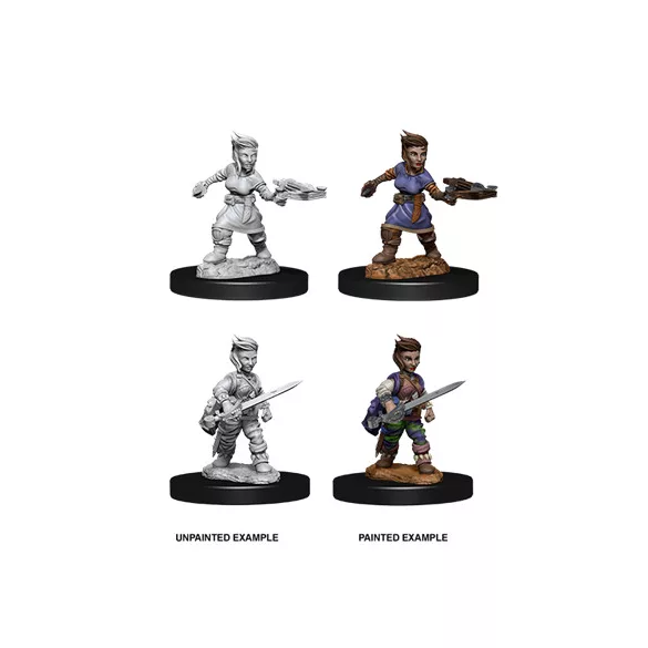 Pathfinder Battles Deep Cuts - Female Halfling Rogue-WZK73695