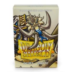 Dragon Shield Small Sleeves - Japanese Matte Ivory (60 Sleeves)-AT-11117