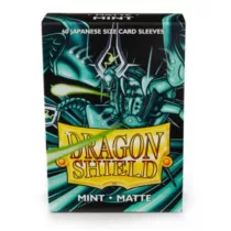 Dragon Shield Small Sleeves - Japanese Matte Mint (60 Sleeves)-AT-11125
