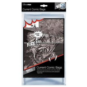 UP - Comic Bags - Current Size (100 Bags)-81975