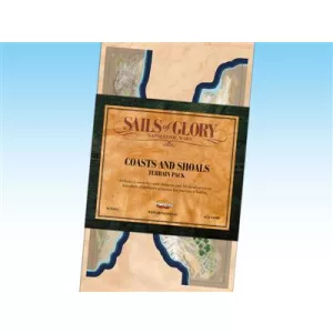 Sails Of Glory - Terrain Pack - Coasts and Shoals Accessory - EN-SGN502A