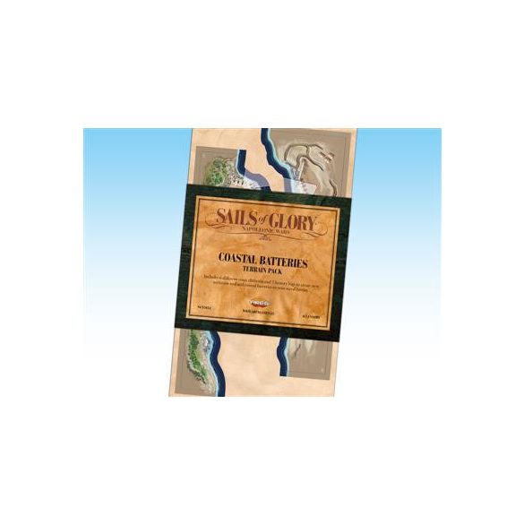 Sails Of Glory - Terrain Pack - Coastal Batteries Accessory - EN-SGN503A