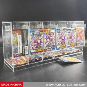 UP - Acrylic Booster Packs Dispenser (6-Slots & Stackable)-81693