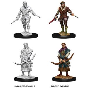 D&D Nolzur’s Marvelous Miniatures:  Male Human Rogue - EN-WZK73702