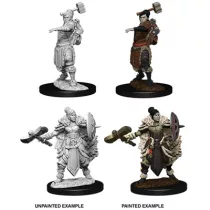 D&D Nolzur’s Marvelous Miniatures: Female Half-Orc Barbarian-73703