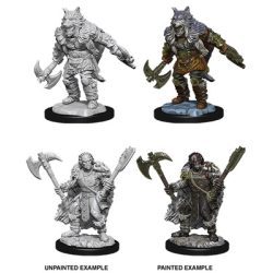 D&D Nolzur's Marvelous Miniatures - Male Half-Orc Barbarian-WZK73704