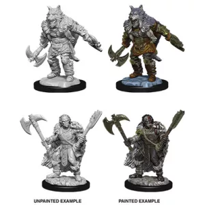 D&D Nolzur’s Marvelous Miniatures: Male Half-Orc Barbarian-73704