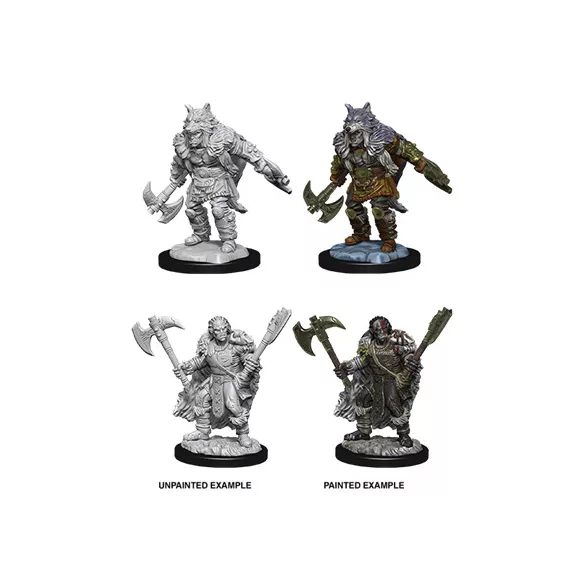 D&D Nolzur’s Marvelous Miniatures: Male Half-Orc Barbarian-73704