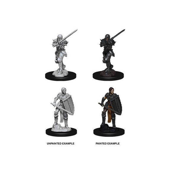 D&D Nolzur's Marvelous Miniatures - Female Human Fighter-WZK73705