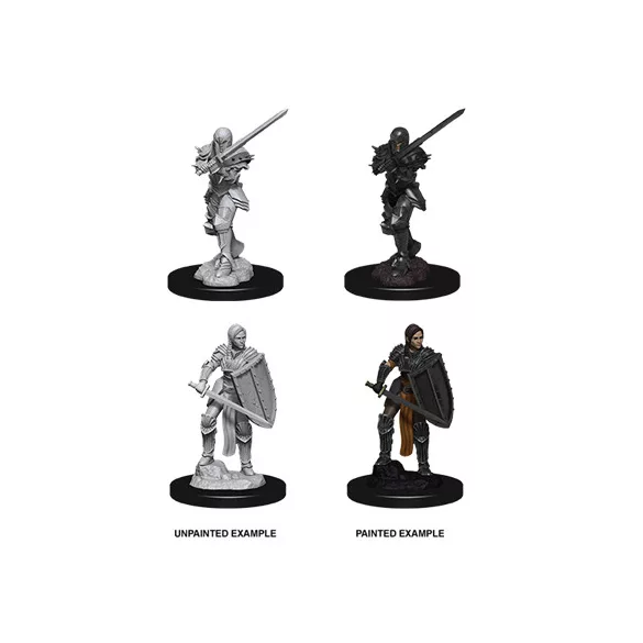 D&D Nolzur’s Marvelous Miniatures: Female Human Fighter-73705
