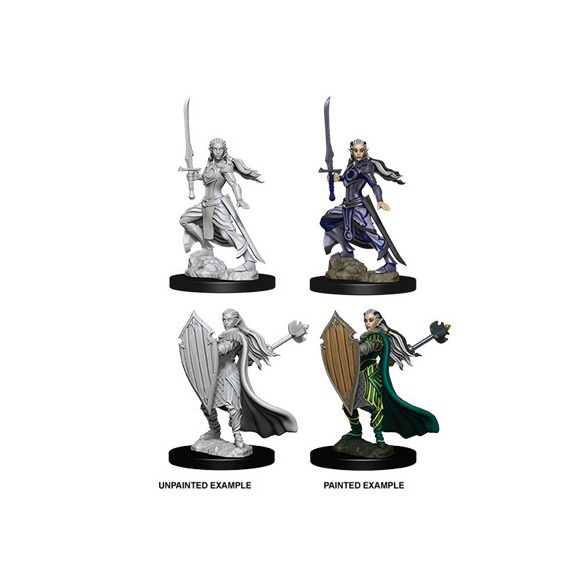 D&D Nolzur's Marvelous Miniatures - Female Elf Paladin-WZK73706
