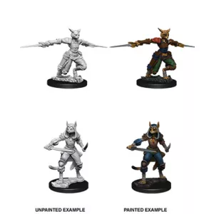 D&D Nolzur’s Marvelous Miniatures: Female Tabaxi Rogue-73708