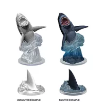 Wizkids Deep Cuts Unpainted Miniatures: Shark-73729
