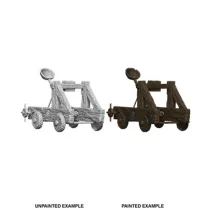 Wizkids Deep Cuts Unpainted Miniatures: Catapult-73731
