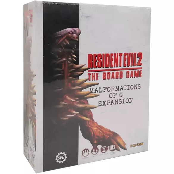 Resident Evil 2: The Board Game - Malformations of G B-Files Expansion társasjáték-kiegészítő - angol kiadás
