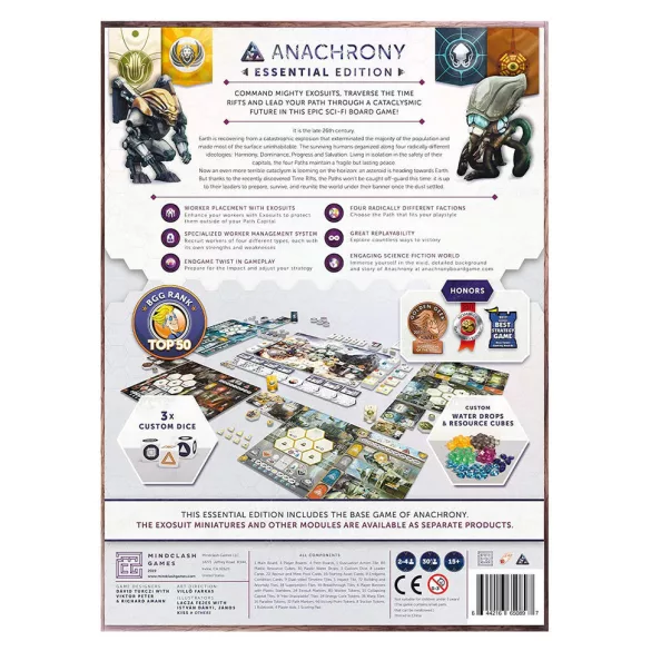 Anachrony: Essential Edition - EN stratégiai társasjáték