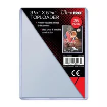 UP - Toploader - 3-1/2" X 5-1/8" (25 pieces)-43006