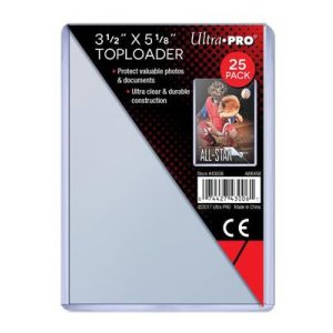 UP - Toploader - 3-1/2" X 5-1/8" (25 pieces)-43006