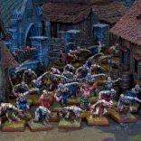 Kings of War - Undead: Zombie Horde műanyag miniatűra készlet - angol kiadás