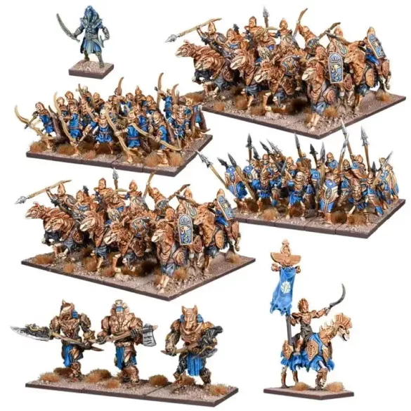 Kings of War - Undead: Zombie Horde műanyag miniatűra készlet - angol kiadás