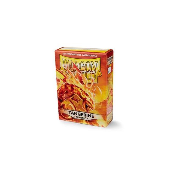 Dragon Shield 60 Classic - Tangerine (60 Sleeves)-AT-10730