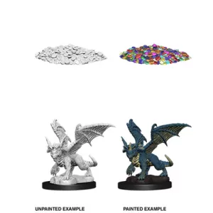 D&D Nolzur’s Marvelous Miniatures: Blue Dragon Wyrmling-73852