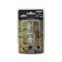 Wizkids Deep Cuts Unpainted Miniatures: Guards-73870