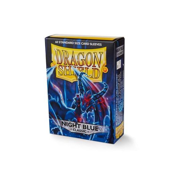 Dragon Shield Standard Sleeves - Night Blue Xao (60 Sleeves)-AT-10742