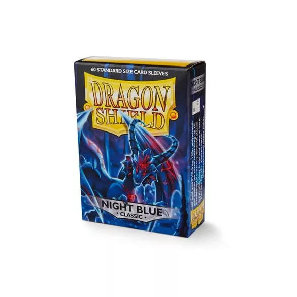 Dragon Shield Standard Sleeves - Night Blue Xao (60 Sleeves)-AT-10742