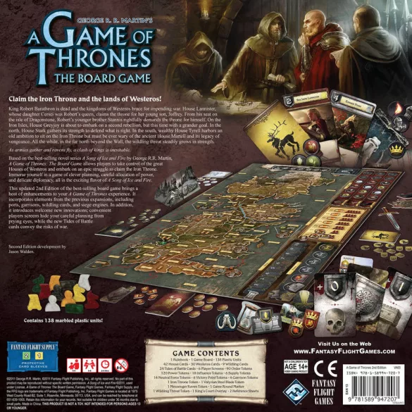 FFG - A Game of Thrones Boardgame 2nd Edition - EN társasjáték