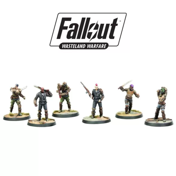Fallout: Wasteland Warfare - Raiders, Scavvers & Psychos - EN-MUH051723