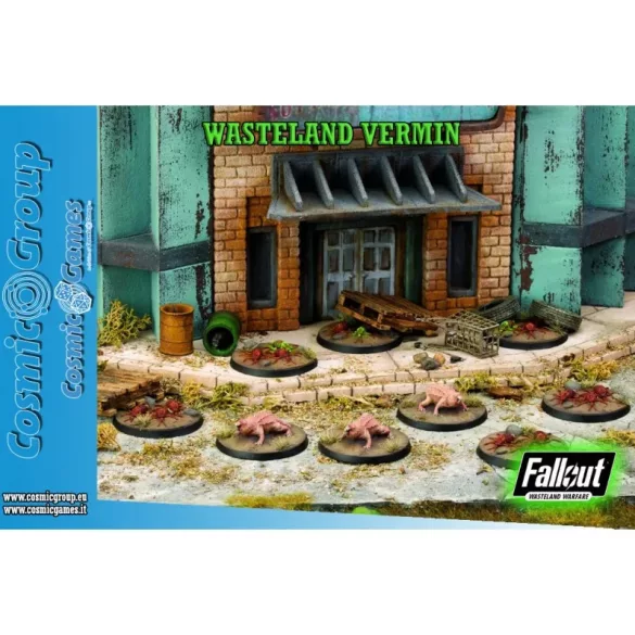 Fallout: Wasteland Warfare - Wasteland Vermin miniatűra készlet (EN)