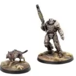 Fallout: Wasteland Warfare - X-01 Survivor & Dogmeat miniatűra készlet (EN)