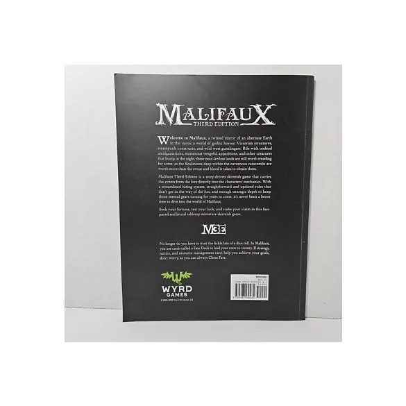 Malifaux 3rd Edition - Core Rulebook - EN angol nyelvű alap szabálykönyv