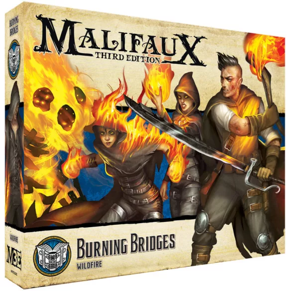 Malifaux 3rd Edition - Burning Bridges miniatűra készlet - angol kiadás