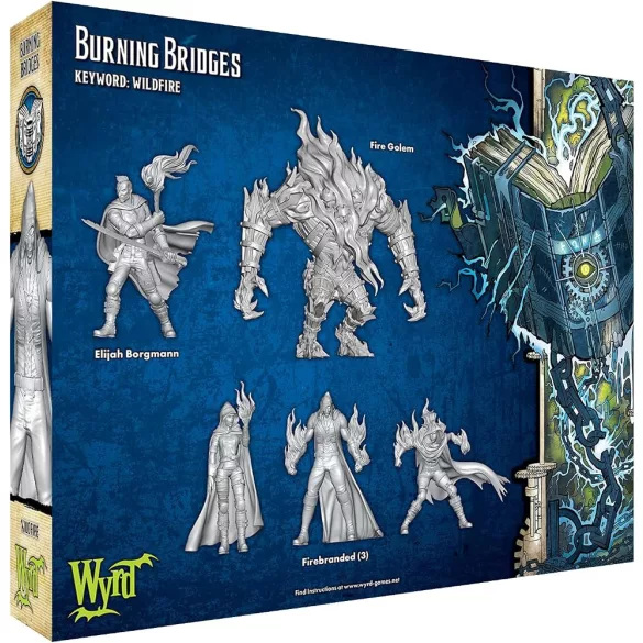 Malifaux 3rd Edition - Burning Bridges miniatűra készlet - angol kiadás