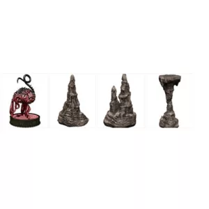 D&D Icons of the Realms: Volo & Mordenkainen’s Foes Premium Set- Elder Brain & Stalagmites-73944