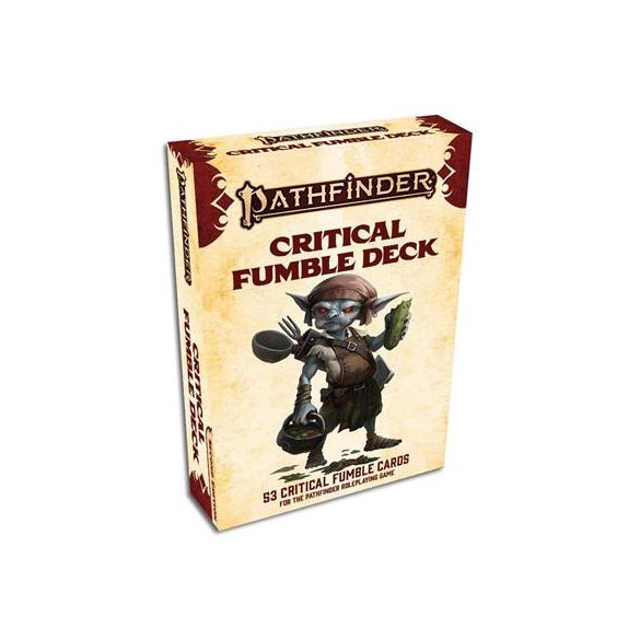 Pathfinder Critical Fumble Deck 2nd Edition - EN-PZO2206